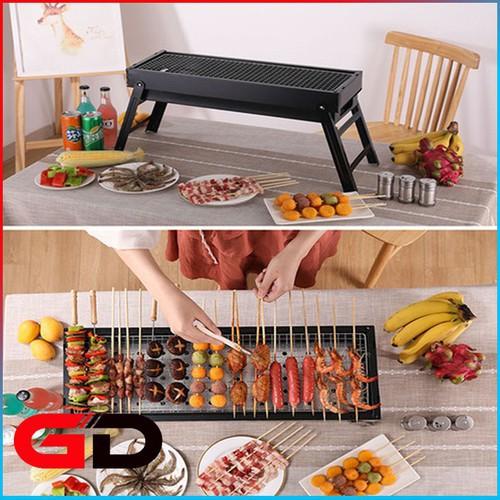 Bếp nướng than hoa BBQ ngoài trời cao cấp - Cỡ Lớn - T2K Shop