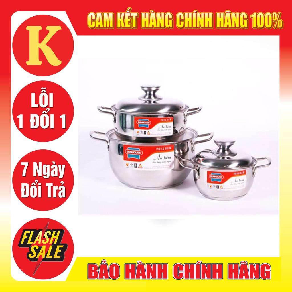 NỒI INOX 3 ĐÁY  SH335