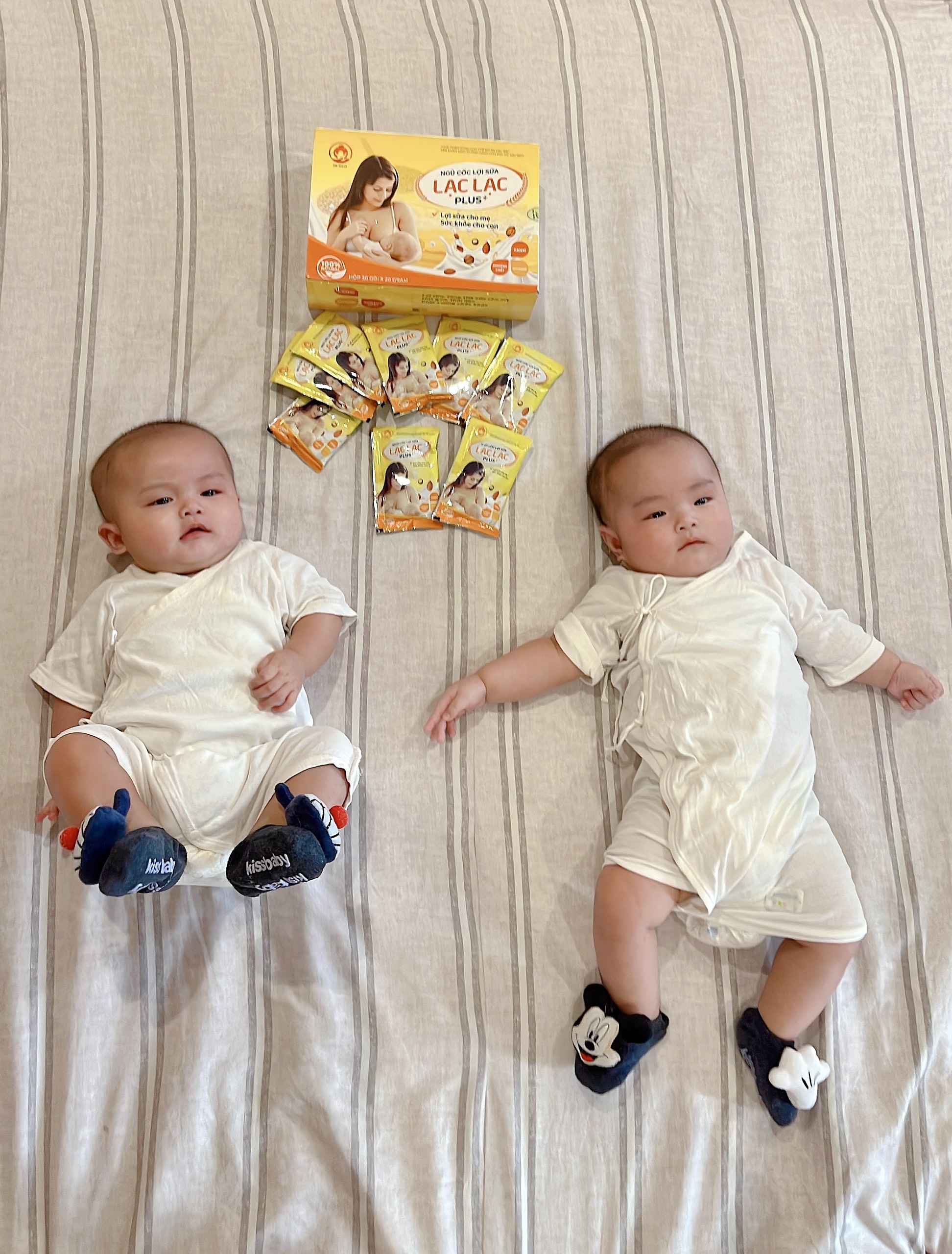 Ngũ cốc lợi sữa Lạc Lạc Plus mới cao cấp 39 loại hạt giúp mẹ bổ sung vitamin và khoáng chất, canxi giúp xương chắc khỏe 600g