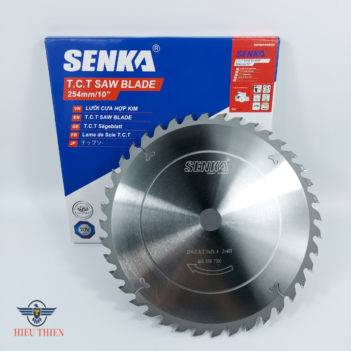 Lưỡi cắt gỗ hợp kim 254mm 40 răng SENKA