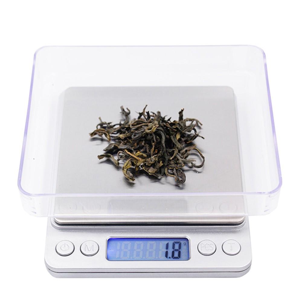 Cân tiểu ly điện tử nhà bếp mini định lượng 1g - 5kg, Cân tiểu ly làm bánh độ chính xác cao kèm 2 viên pin AAA.atruong