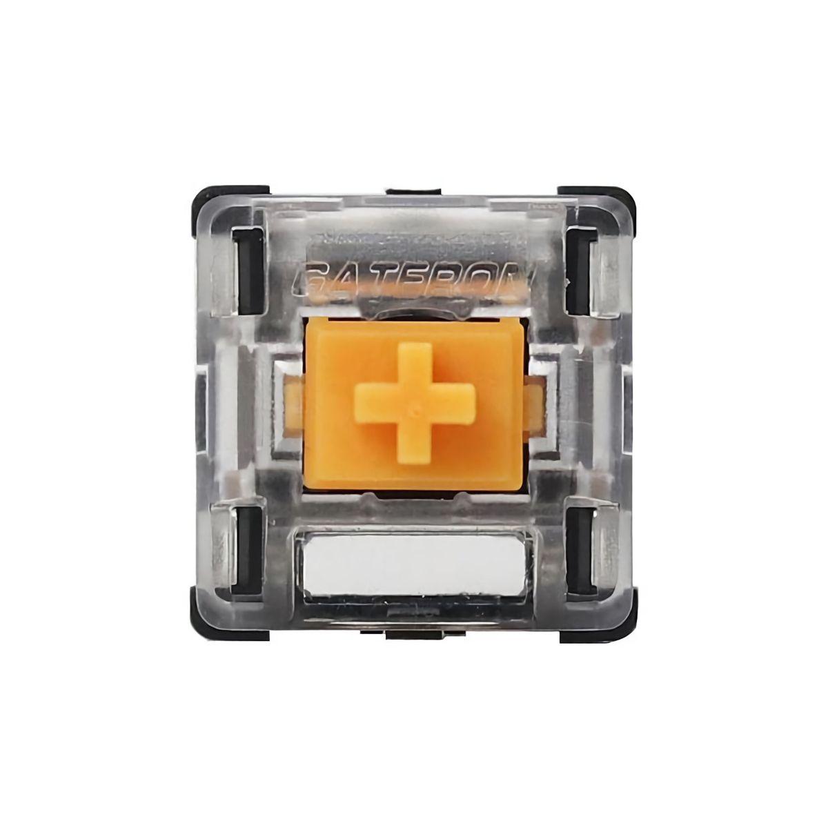 70 Cái/gói Đen/Nâu/Vàng/Đỏ/Bạc Switch Gateron Quang Tuyến Tính Clicky Chuyển Đổi Quang Học bàn Phím Cơ