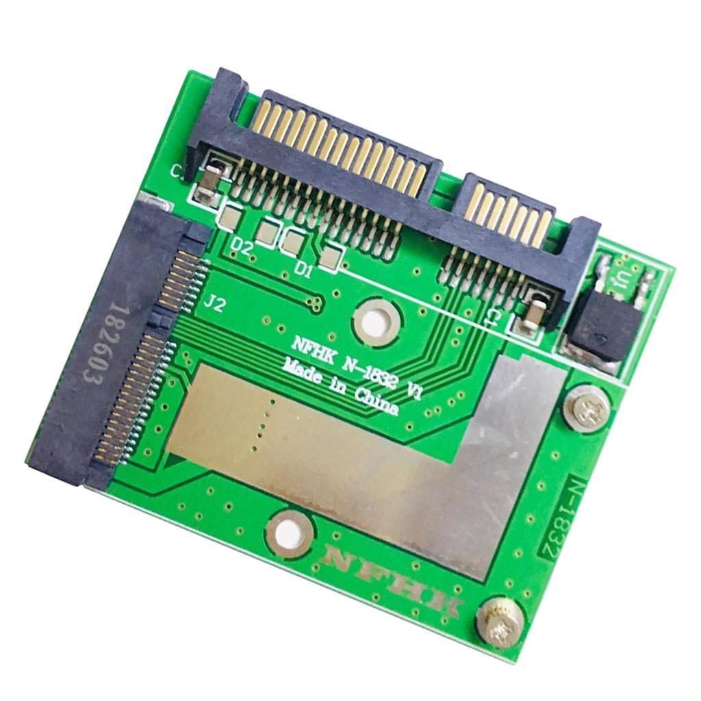 Full and Half Height mSATA SSD to Adapter Board Converter