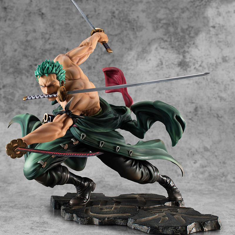 Mô Hình Nhân Vật Roronoa Zoro Trong Phim One Piece Hải Tặc Mũ Rơm - Cao 10cm Không Hôp