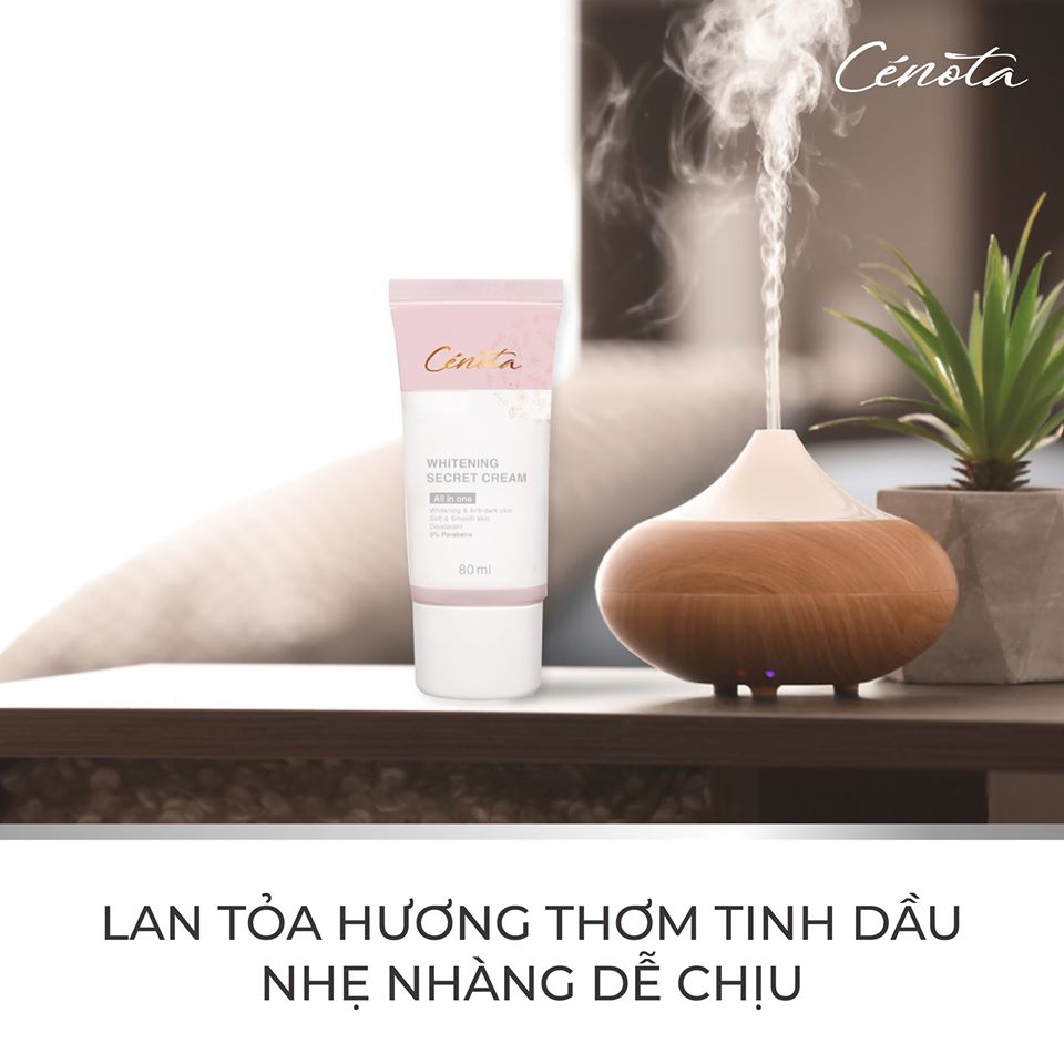 Kem mờ thâm vùng kín Thâm nách Thâm môi Thâm do mụn Cenota Whitening Secret Cream 80ml