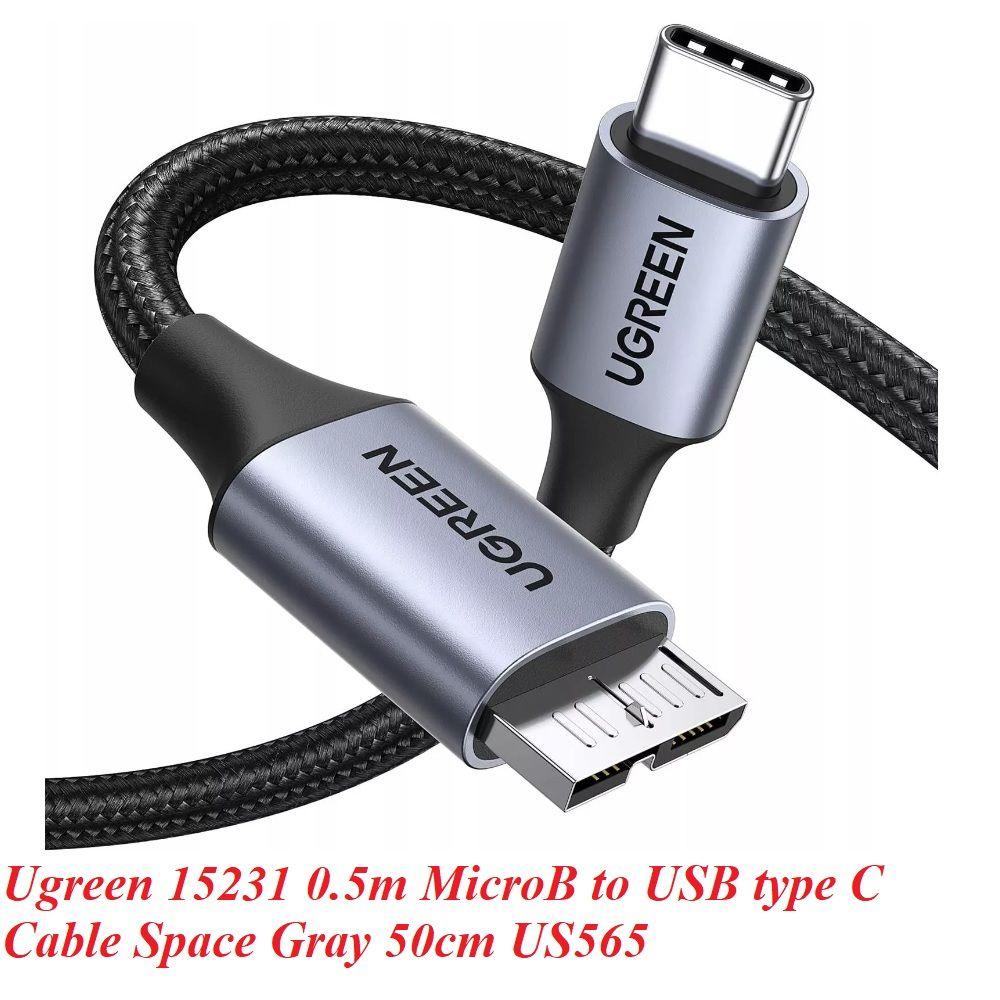 Ugreen UG15231US565TK 0.5M USB type C sang Micro B Màu Xám Cáp chuyển - HÀNG CHÍNH HÃNG