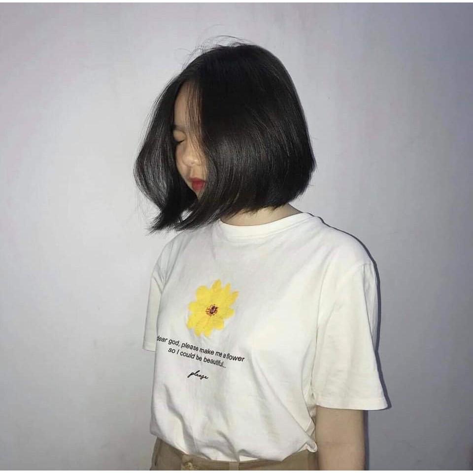 Áo thun nữ hoa hướng dương