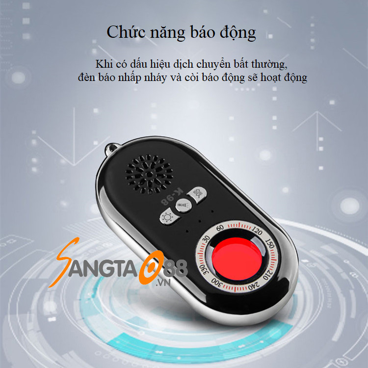 Máy dò camera kiêm báo động chống trộm K98