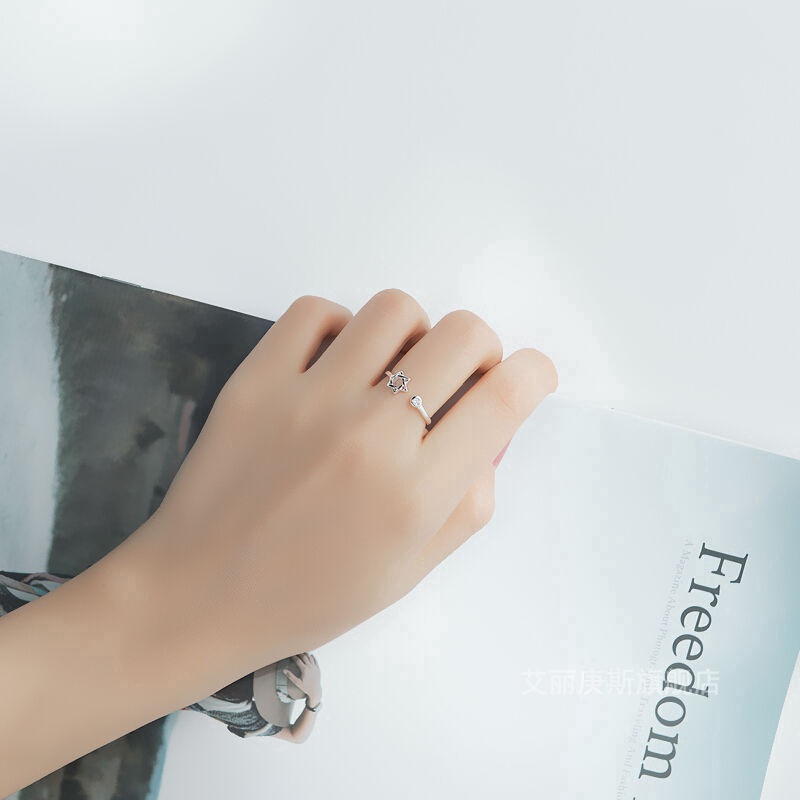 Nhẫn nữ bạc NgọcHY, Ngôi Sao David
