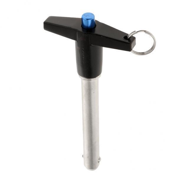 2x Ball Lock Pins, T-Handle, Pin Diameter 6 Length 15/20/25/30/35/40/50mm