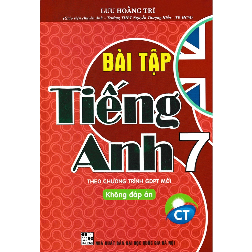 SÁCH - Bài tập tiếng anh 7 - không đáp án -MK