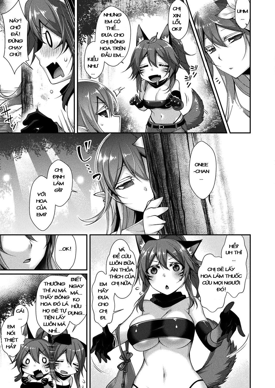 hoa ác quỷ dâm đãng và nữ thợ săn may mắn chapter 1 4