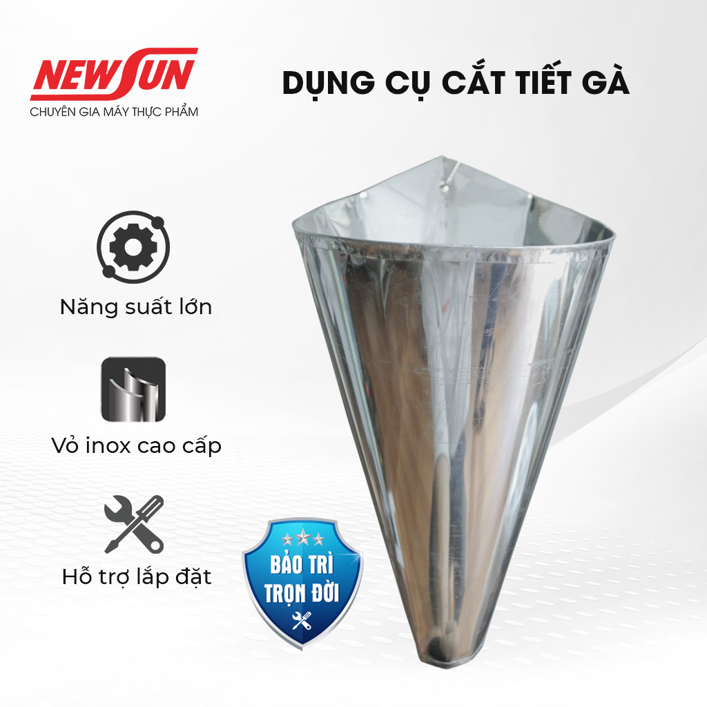 Dụng cụ cắt tiết gà NEWSUN - Hàng chính hãng