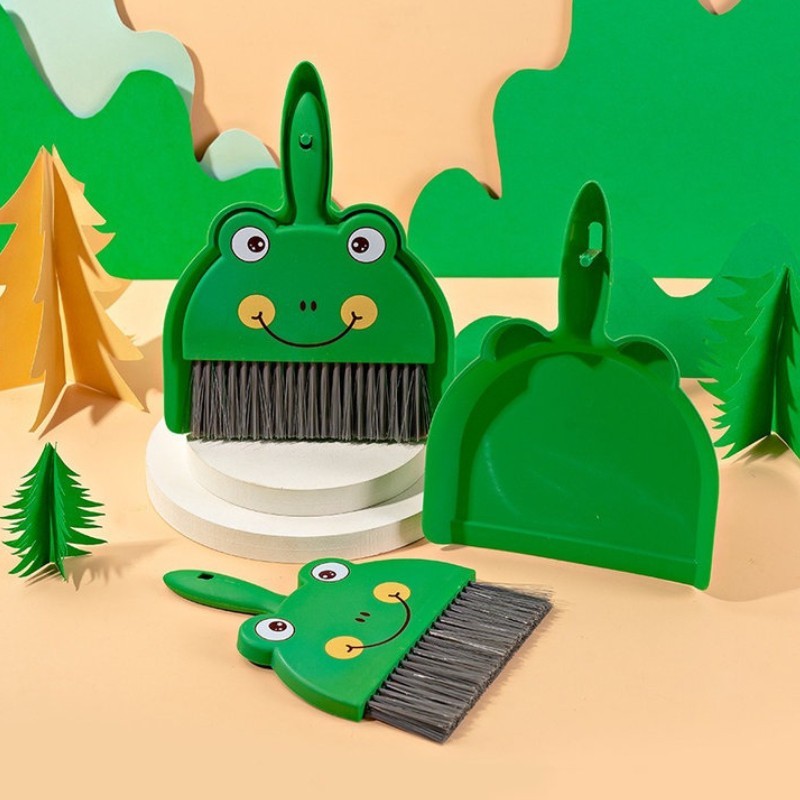 Bộ Chổi Xẻng Mini Hình Thú Dễ Thương - Chổi Quét Bàn Thờ - Bộ Chổi Quét Bụi Và Ki Hốt Rác Vệ Sinh Nhà Cửa - HENRYSA