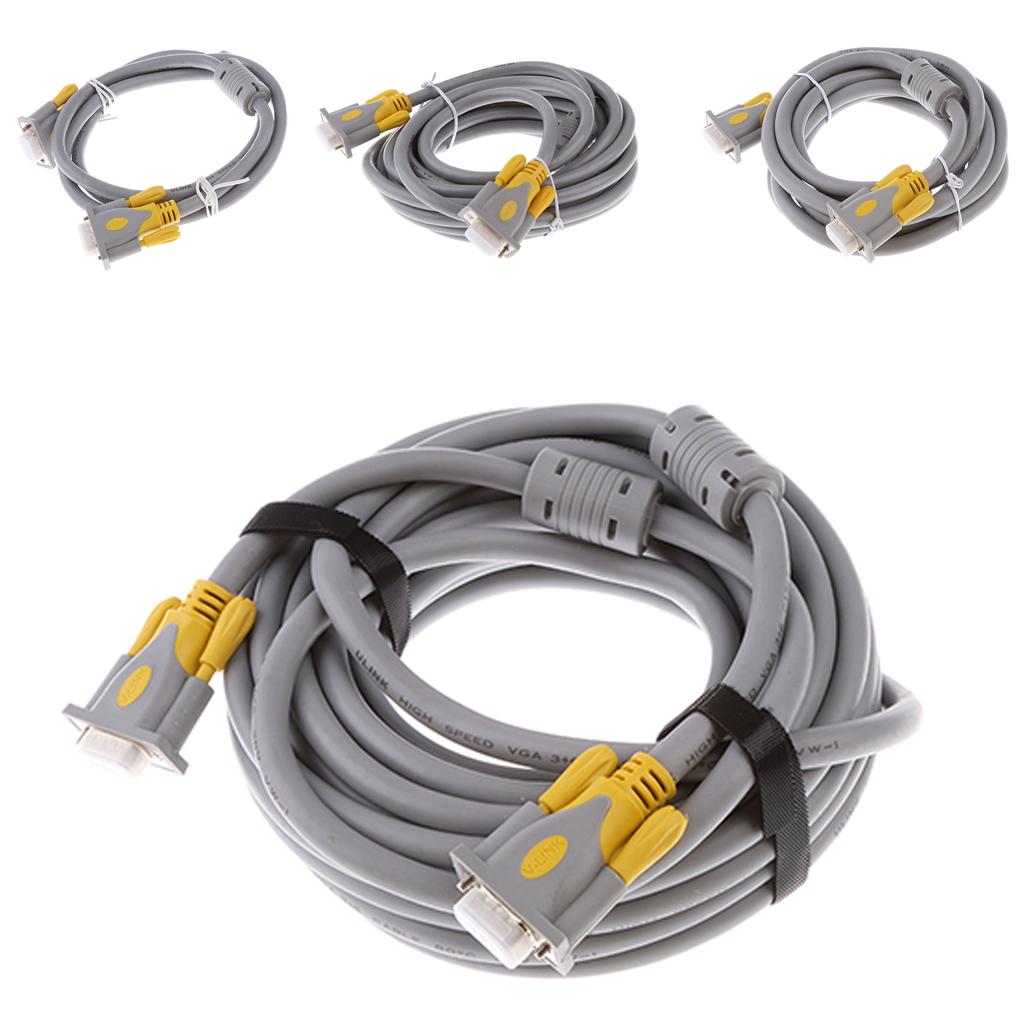 VGA  Video Cable for Monitor HDTV VGA Projection Cable