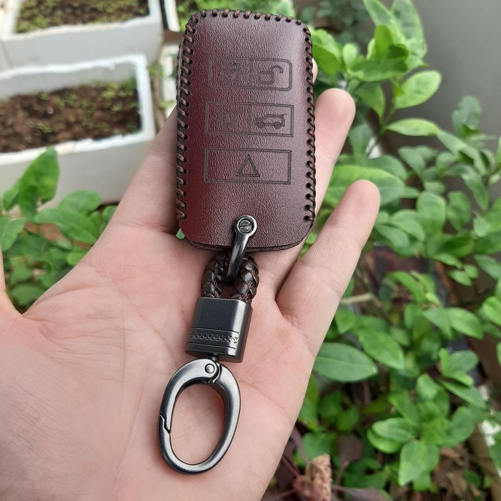 Bao da chìa khóa Range Rover, Land Rover Handmade da thật, bảo hành 2 năm