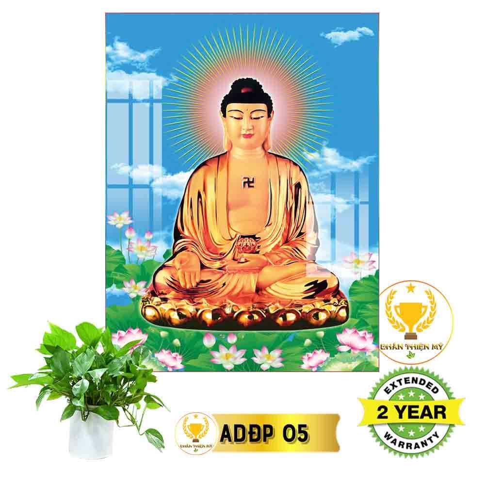 Tranh điện Phật A Di Đà_ADD1