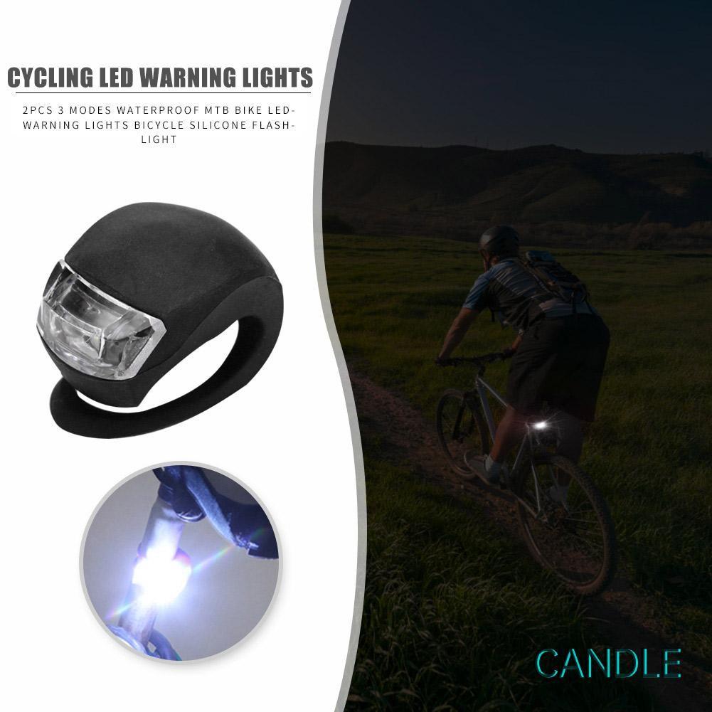 Bộ 2 Đèn Led Chống Thấm Nước Cho Xe Đạp