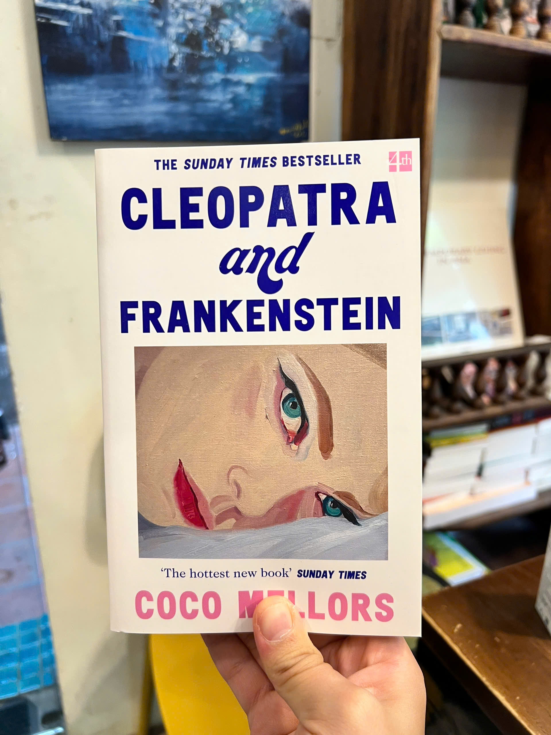 Sách - Cleopatra and Frankenstein by Coco Mellors | Literary Fiction / BookTok / Ngoại văn Nhập khẩu