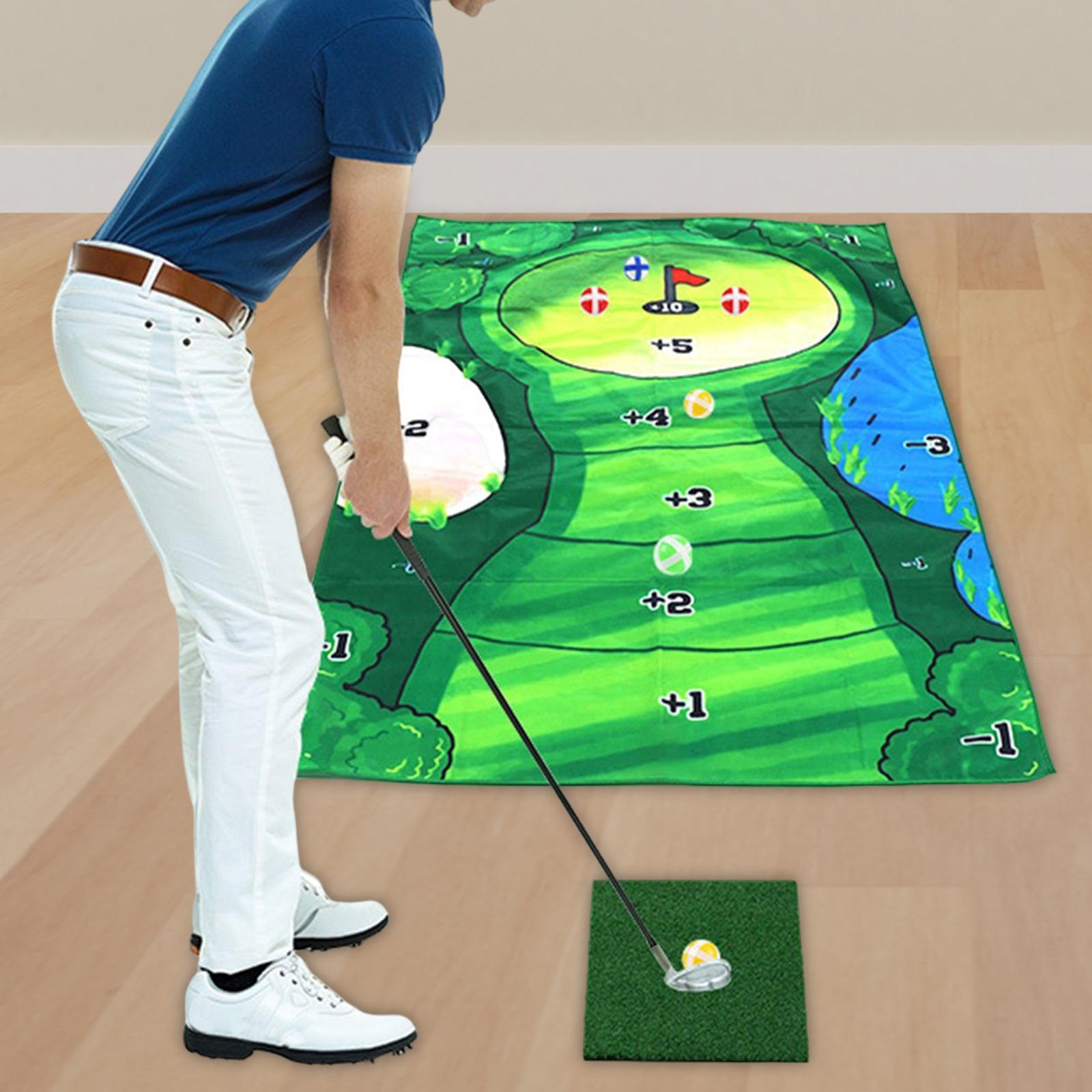 Golf Practice Blanket Toy Durable Golf  Golf Game Sticky Blanket for Home