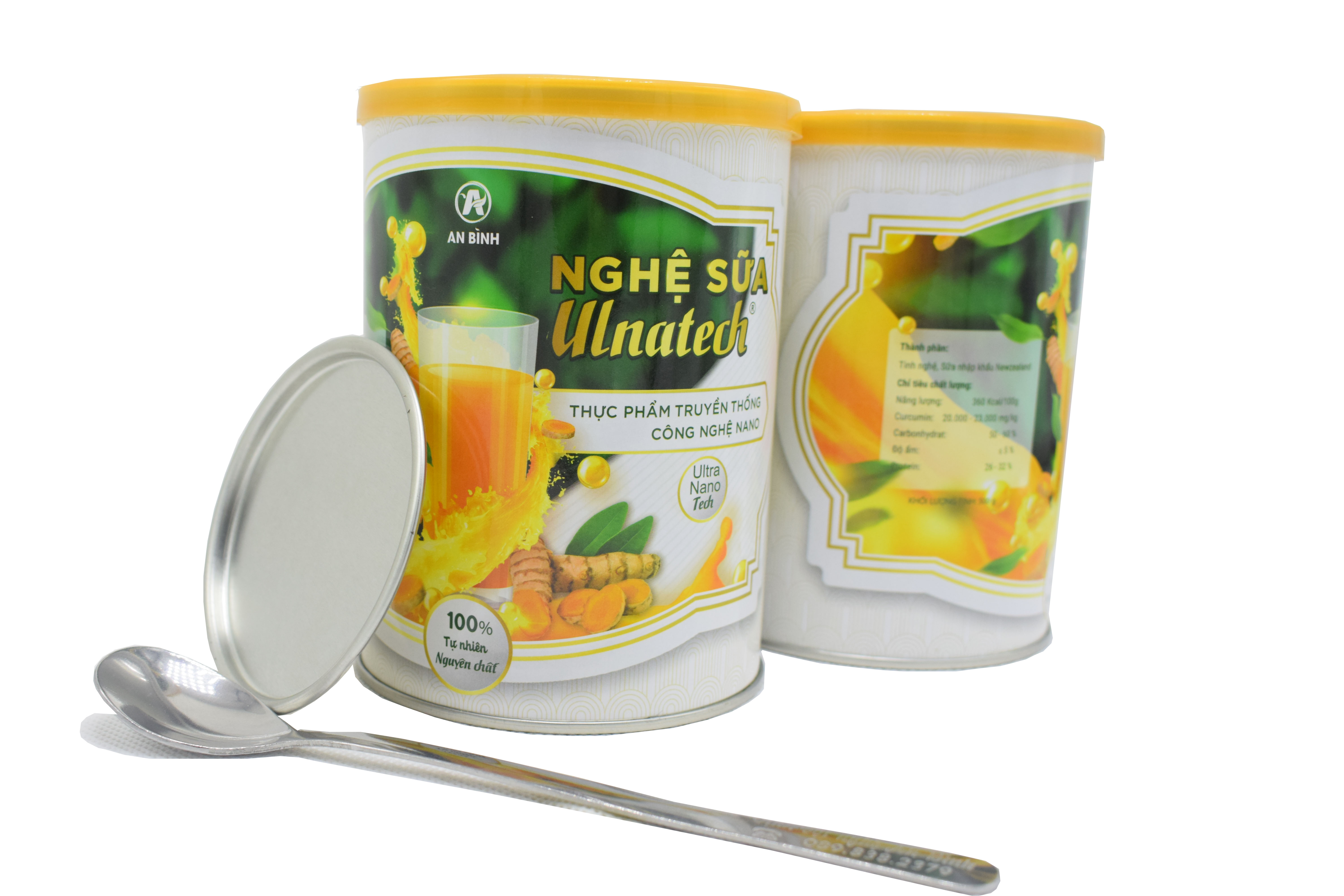 Combo 2 lon Nghệ Sữa Ulnatech - Sản phẩm mang lại dinh dưỡng và sức khỏe