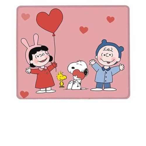 Miếng di chuột in hình CHÚ CHÓ SNOOPY miếng kê chuột miếng lót chuột cartoon Peanuts anime chibi tiện lợi xinh xắn MẪU 2