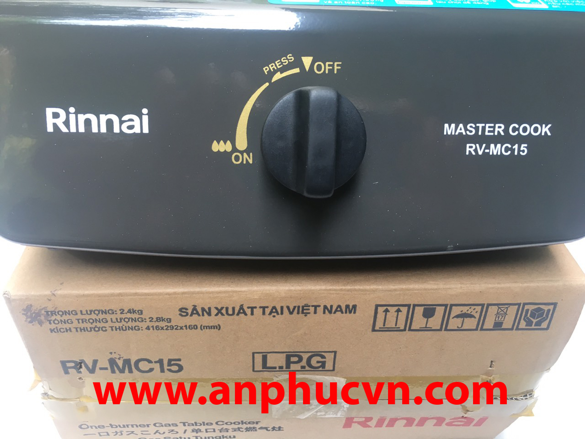 Bếp gas ĐƠN Rinnai RV-MC15S - HÀNG CHÍNH HÃNG RINNAI