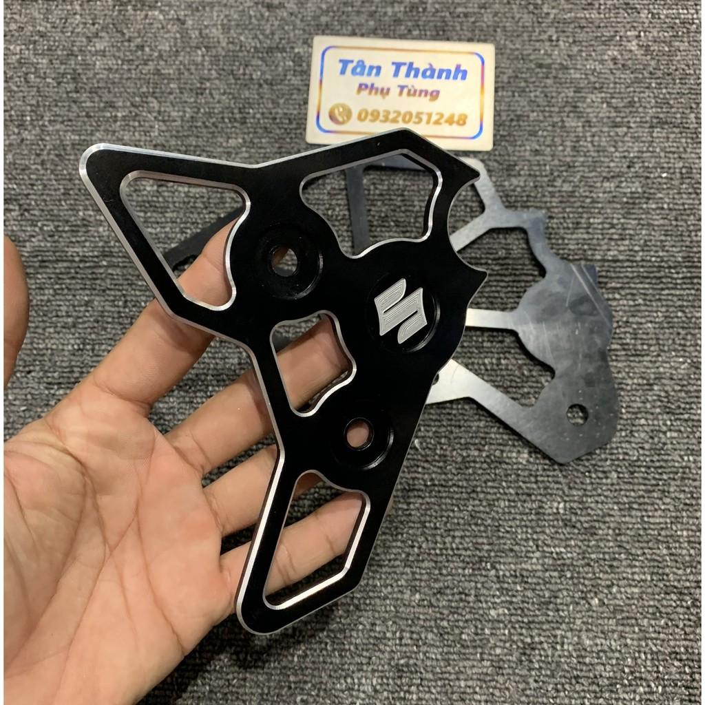 Nẹp sườn, che pen nhôm CNC dành cho Raider FI - Satria