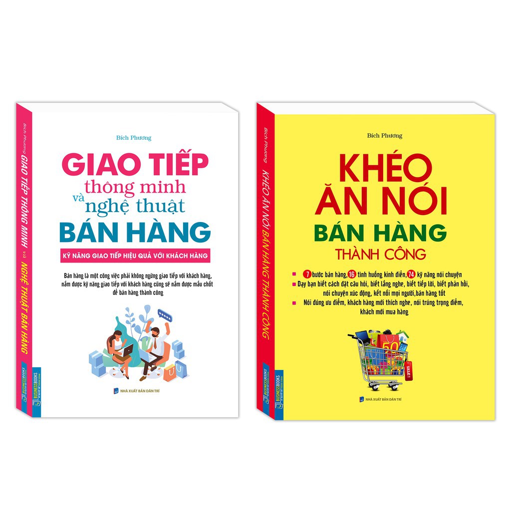 Sách - Combo Giao Tiếp Thông Minh Và Nghệ Thuật Bán Hàng + Khéo Ăn Nói Bán Hàng Thành Công