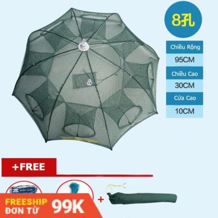 Lưới bát quái 6 - 8 - 12 - 16 cửa