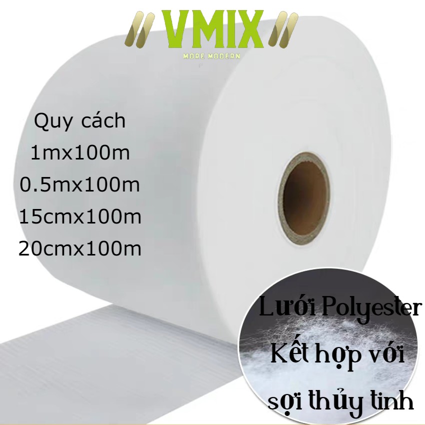 Lưới vải polyester kết hợp sợi thủy tinh gia cường chống thấm,mềm rất dễ thi công trên bề mặt gồ ghề,thấm nhanh vào hóa chất chống thấm .