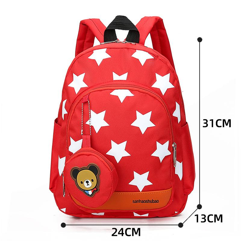 3 Bộ Trẻ Em Schoolbag Thời Trang Bé Gái Học Lưng Dễ Thương In Du Lịch Bagpack Học Canvas Dây Kéo Trường Túi 2021