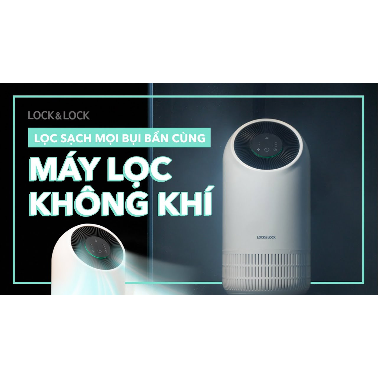 Máy Lọc Không Khí Lock&amp;Lock Air Furifier ENP116 - Hàng chính hãng