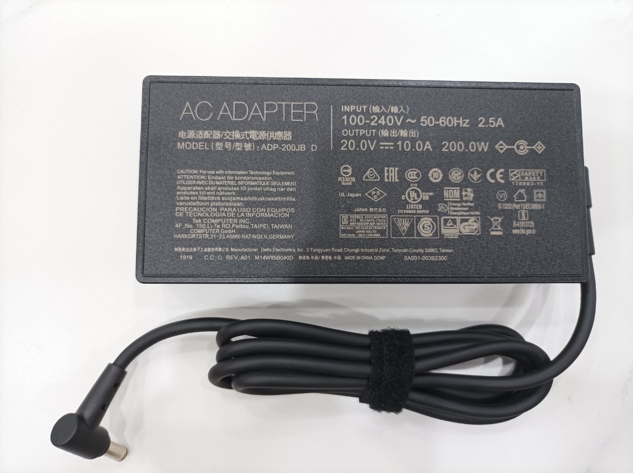 Sạc dành cho Laptop ASUS TUF Gaming A15 2021 TUF Gaming F15 2021 200W Charger ADP-200JB D AC Adapter