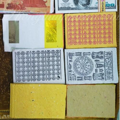 Giấy cúng TIỀN VÀNG 12 loại