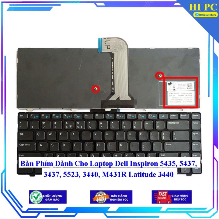 Bàn Phím Dành Cho Laptop Dell Inspiron 5435 5437 3437 5523 3440 M431R Latitude 3440  - Hàng Nhập Khẩu