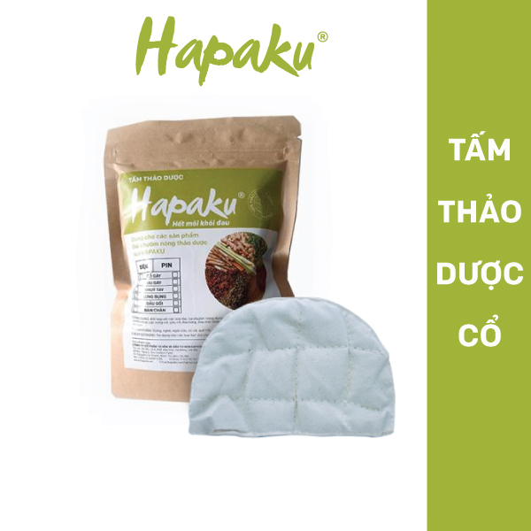 Tấm thảo dược thay thế của đai chườm cổ gáy cắm điện - Hapaku