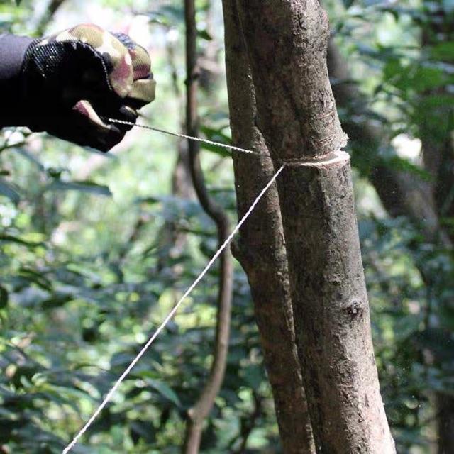 Dây cưa cây, cưa ống nước đa năng bằng thép không gỉ dùng đi rừng, đi phượt BB 2117