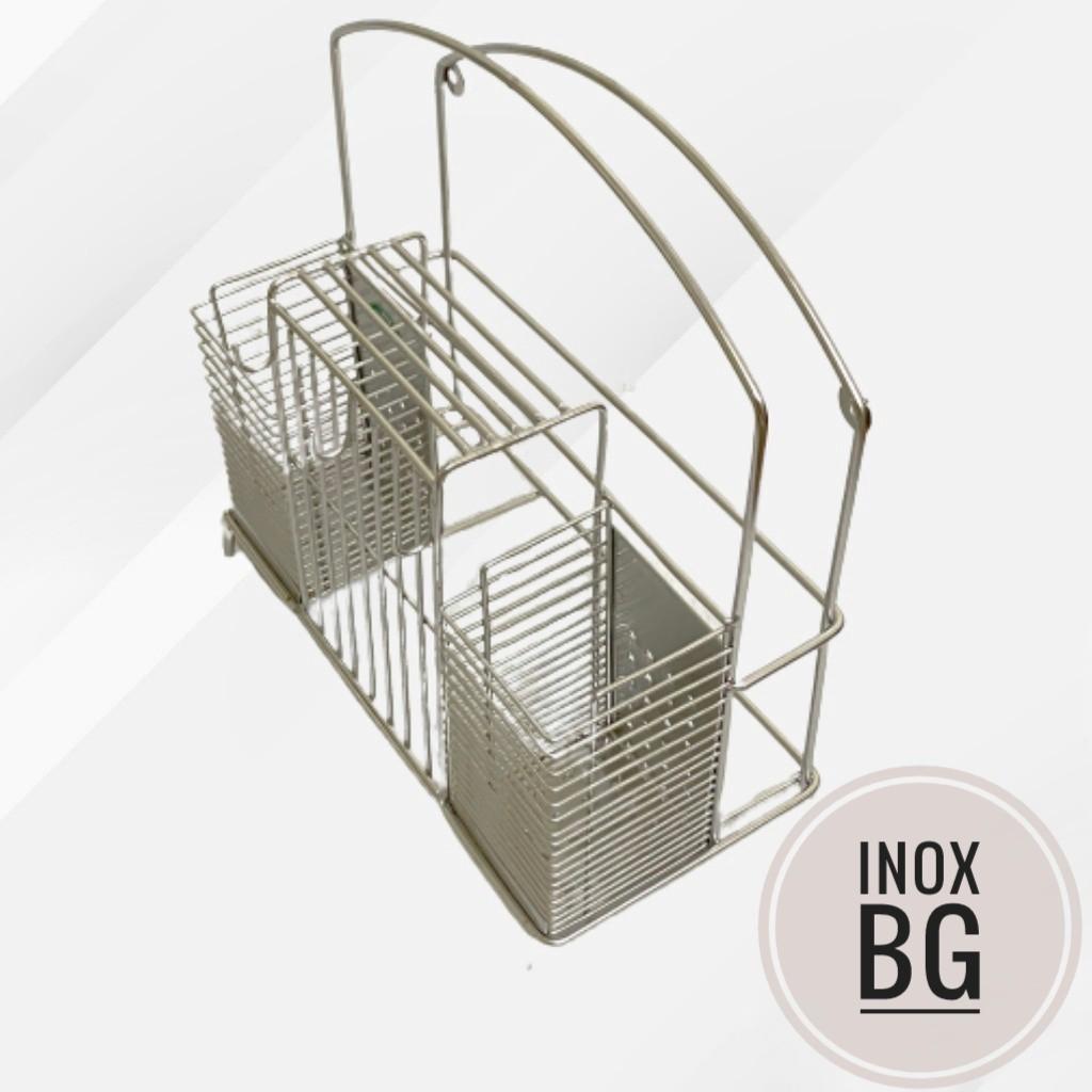 Kệ gài dao thớt đũa đa năng inox không gỉ