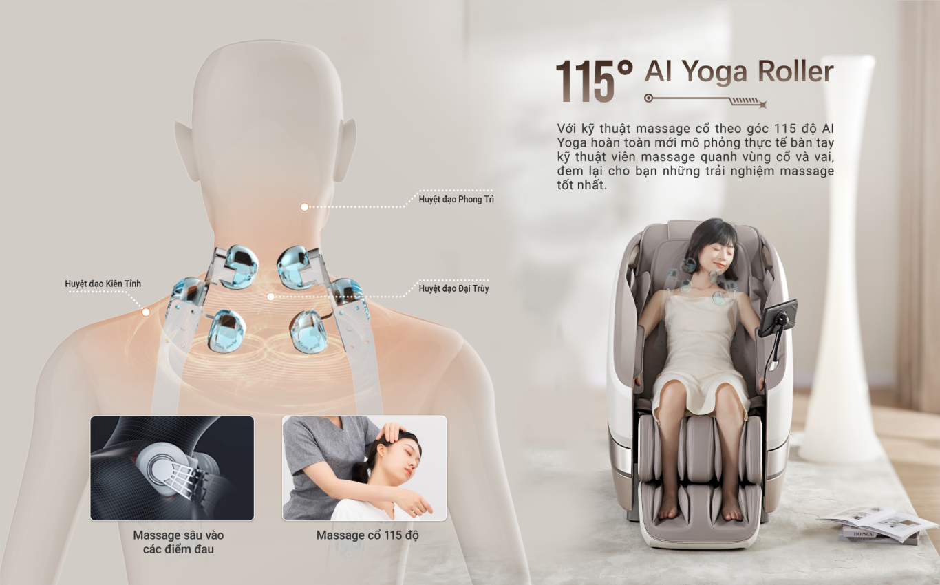 |MUA 1 TẶNG 1|  Ghế Massage Toàn Thân GINTELL A PRO 1 + G RELAX EZ | 3 năm bảo hành chính hãng
