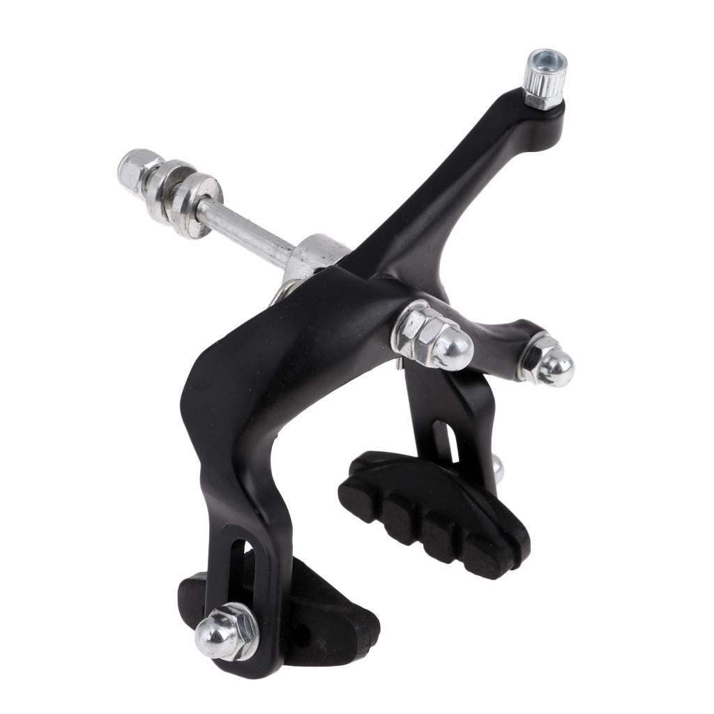 Set Bicycle Brake C Caliper Front Rear Brake Resin Side Pull Long Arms Clamp