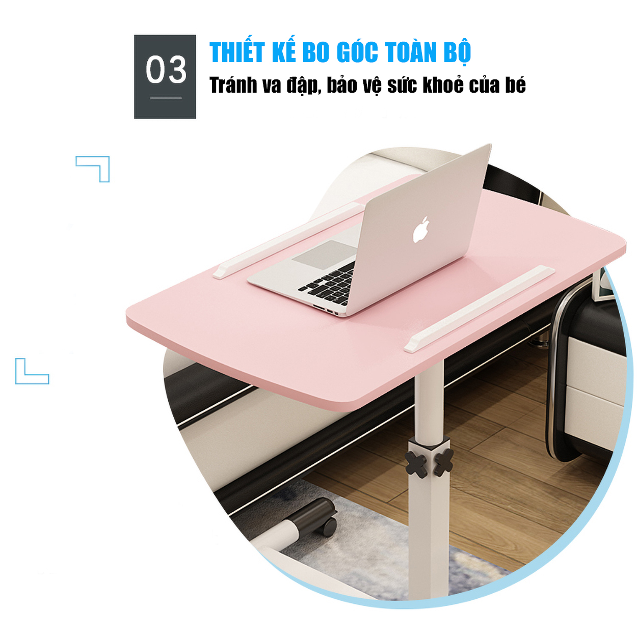 Bàn Học Tập Đa Năng Xoay 360 Độ Cho Mọi Lứa Tuổi - Bàn Học Sinh