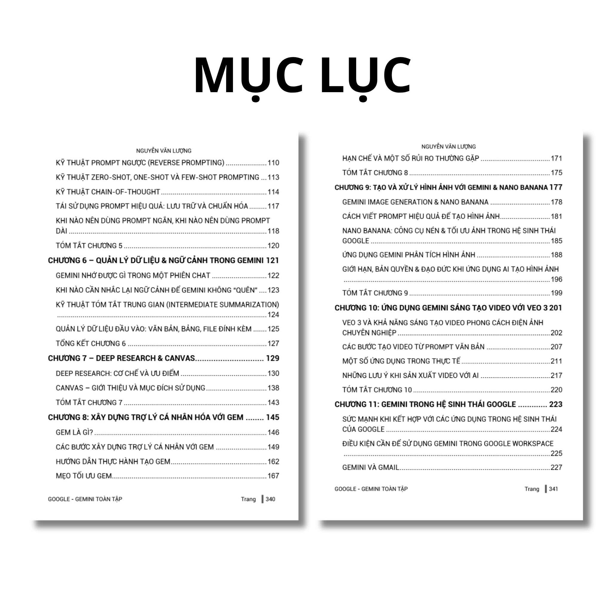 Sách - Google Gemini Toàn tập