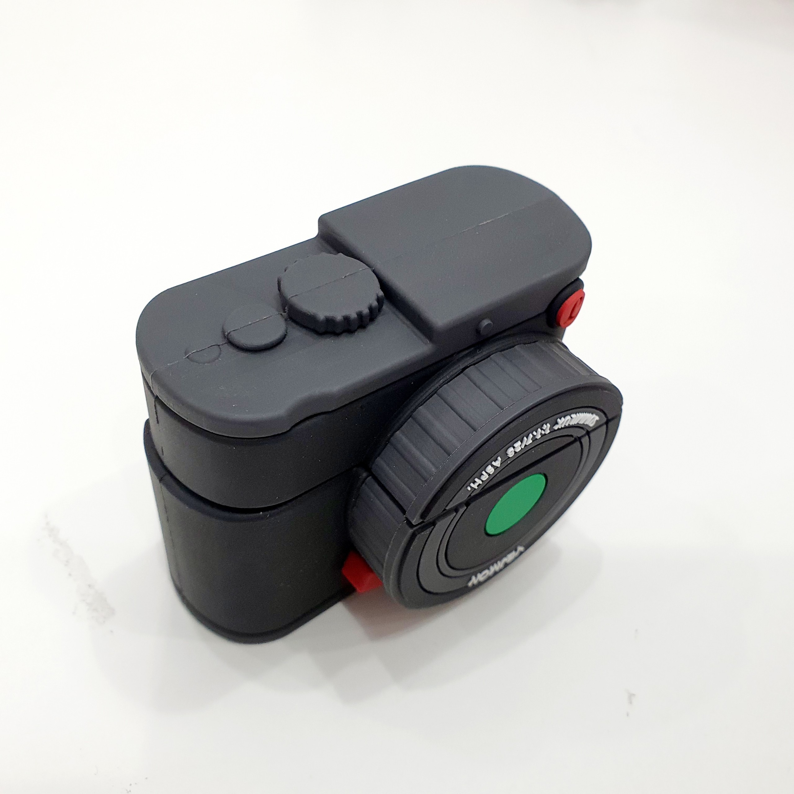 Case Ốp Silicon Bảo Vệ Cho Apple AirPods Pro - Máy Ảnh Màu Đen
