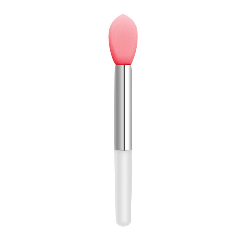 Set 5 Cọ Môi Silicon Thoa Son Kèm Túi Đựng- DRU - Hàng Chính Hãng