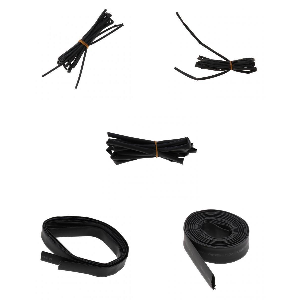 1Set 2m Heat Shrink Tube Wrap Electrical Cable Ratio 2:1 Heat Shrink Sleeves