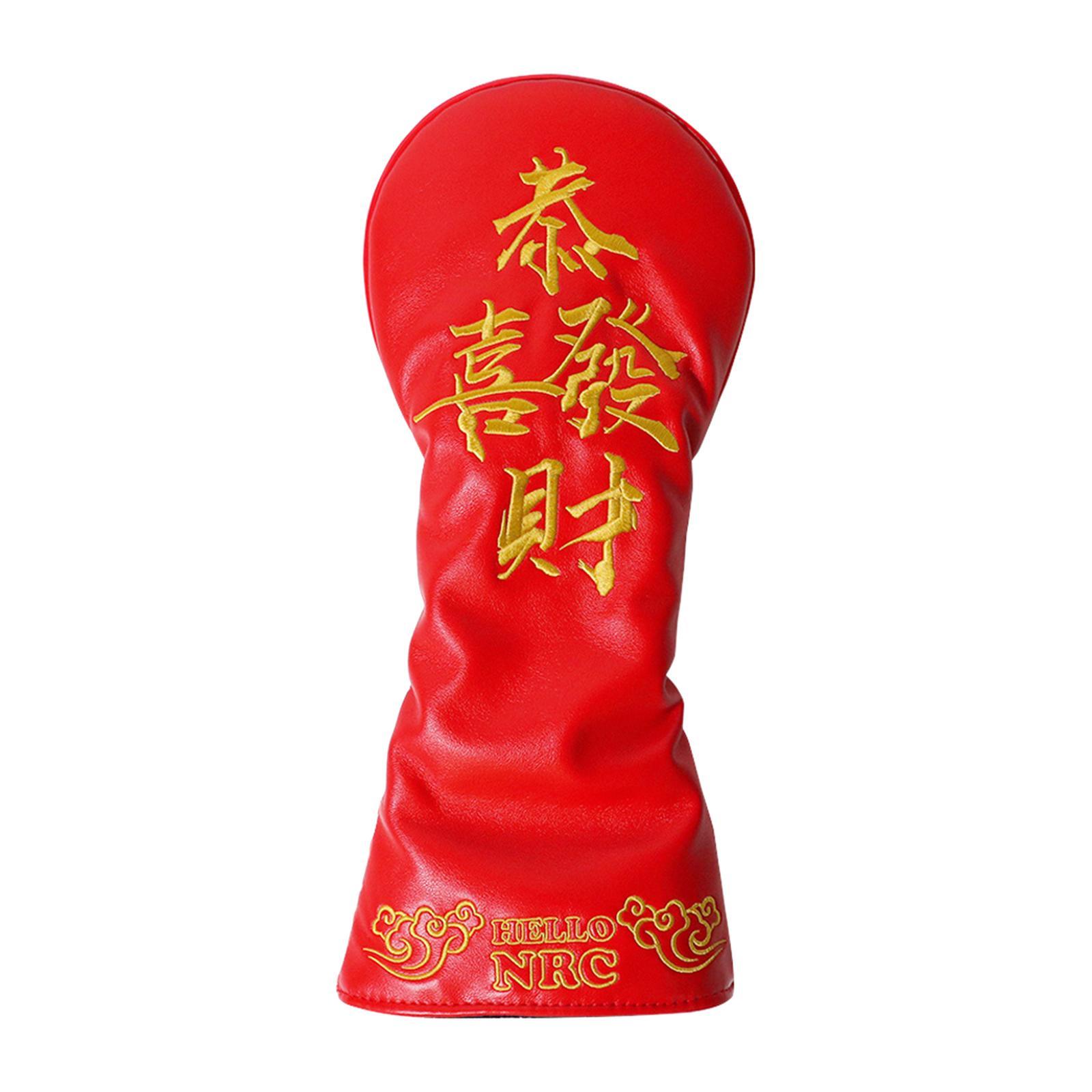 Deluxe Golf Club Head Cover Durable Waterproof Universal Golf Wood Headcover  No