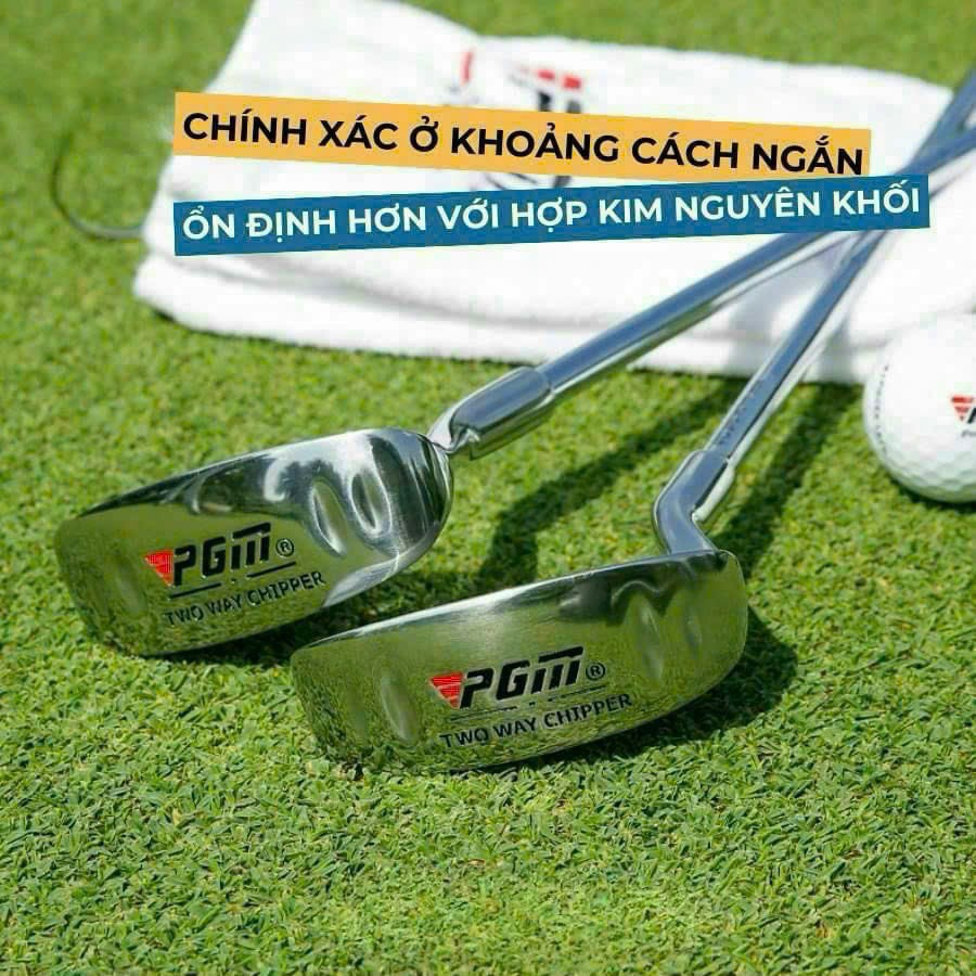 Gậy đánh golf Chip PGM hai mặt cán thép chắc chắn chống trơn trượt dành cho cả 2 tay