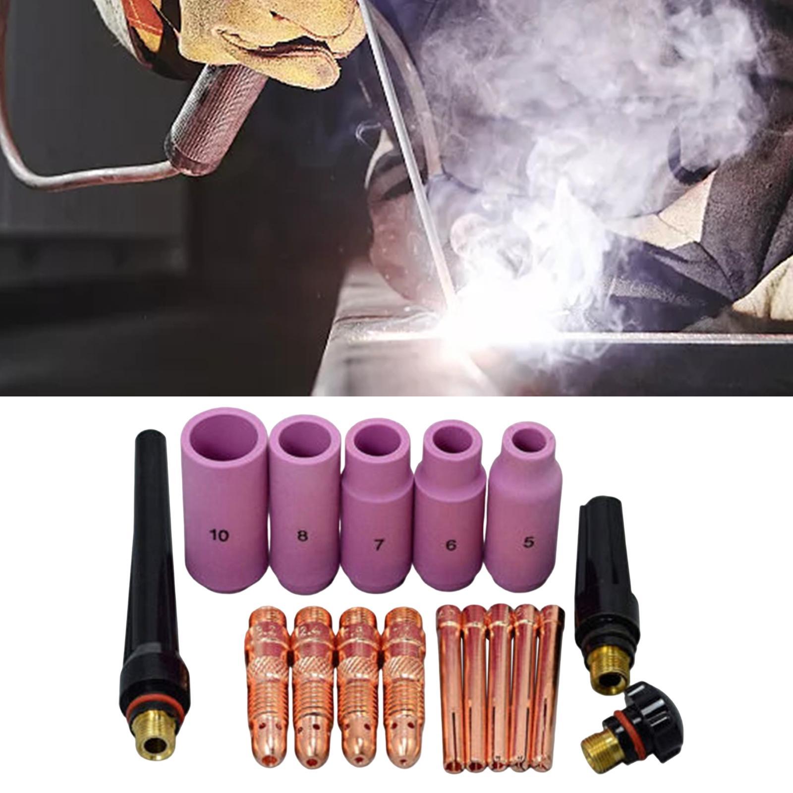 Consumables Kit Assorted Size ,Back Cap Collet Alumina Nozzle for Welding