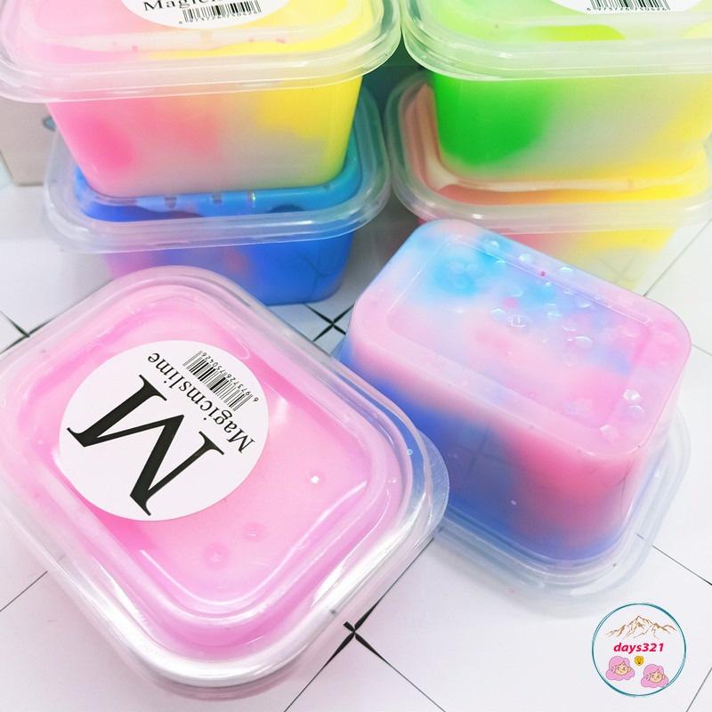 (mới về) SLIME HŨ TO HỘP TO 3 MÀU cực đẹp thiết kế độc đáo ấn tượng Đồ chơi Slam Gudetama